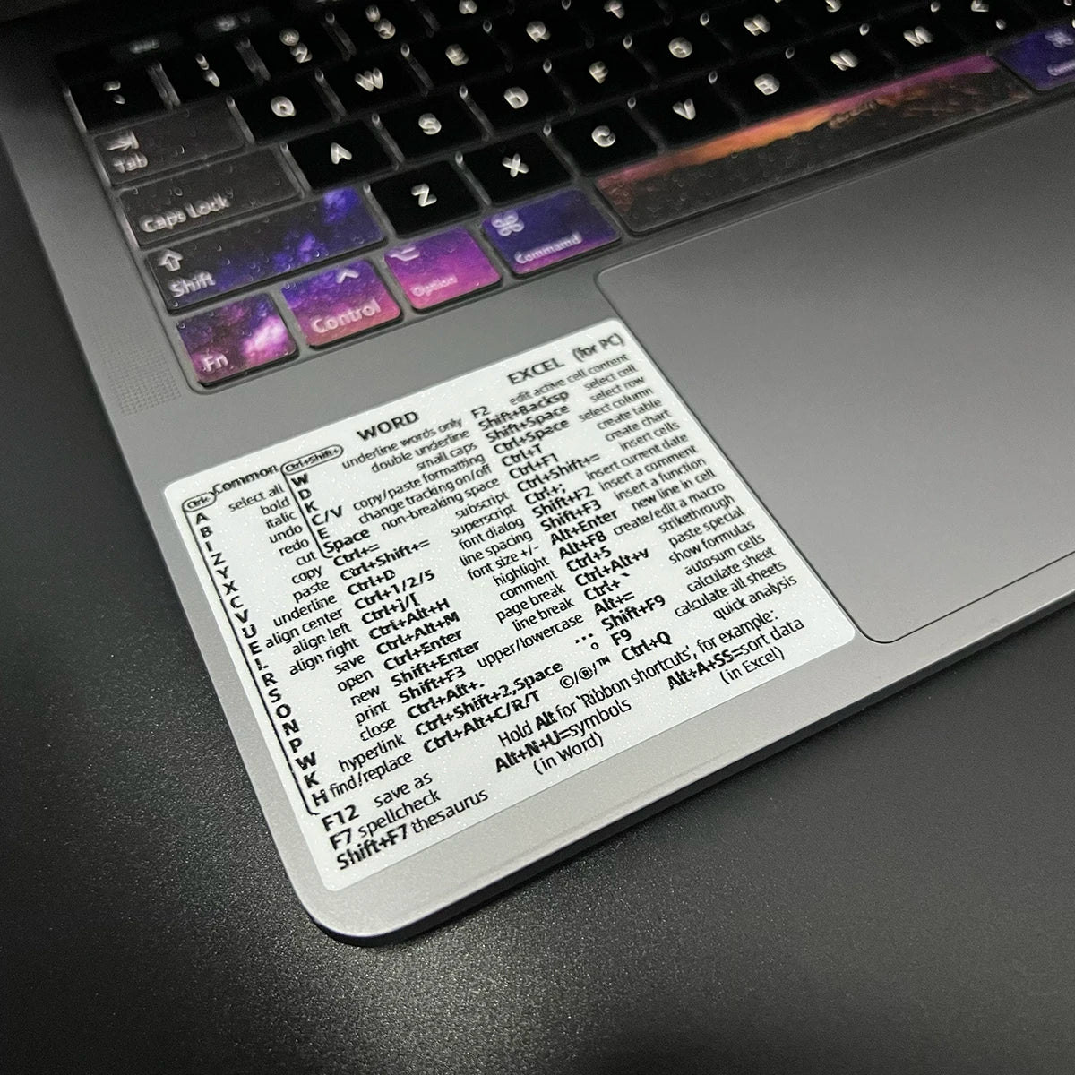 Mac Shortcut Sticker
