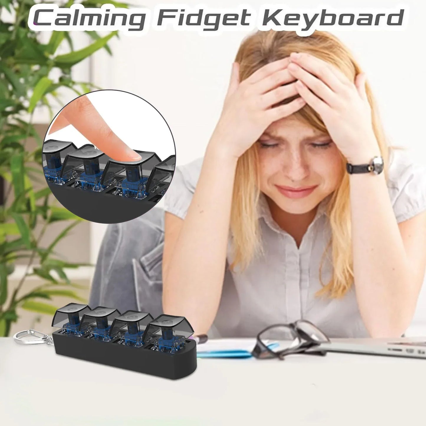 4 Key Fidget Toy