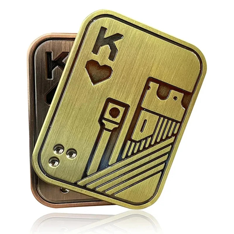 Mini Metal Fidget Card