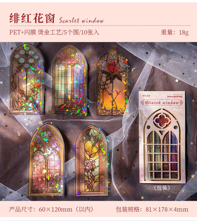 Fantasy Flower Stickers