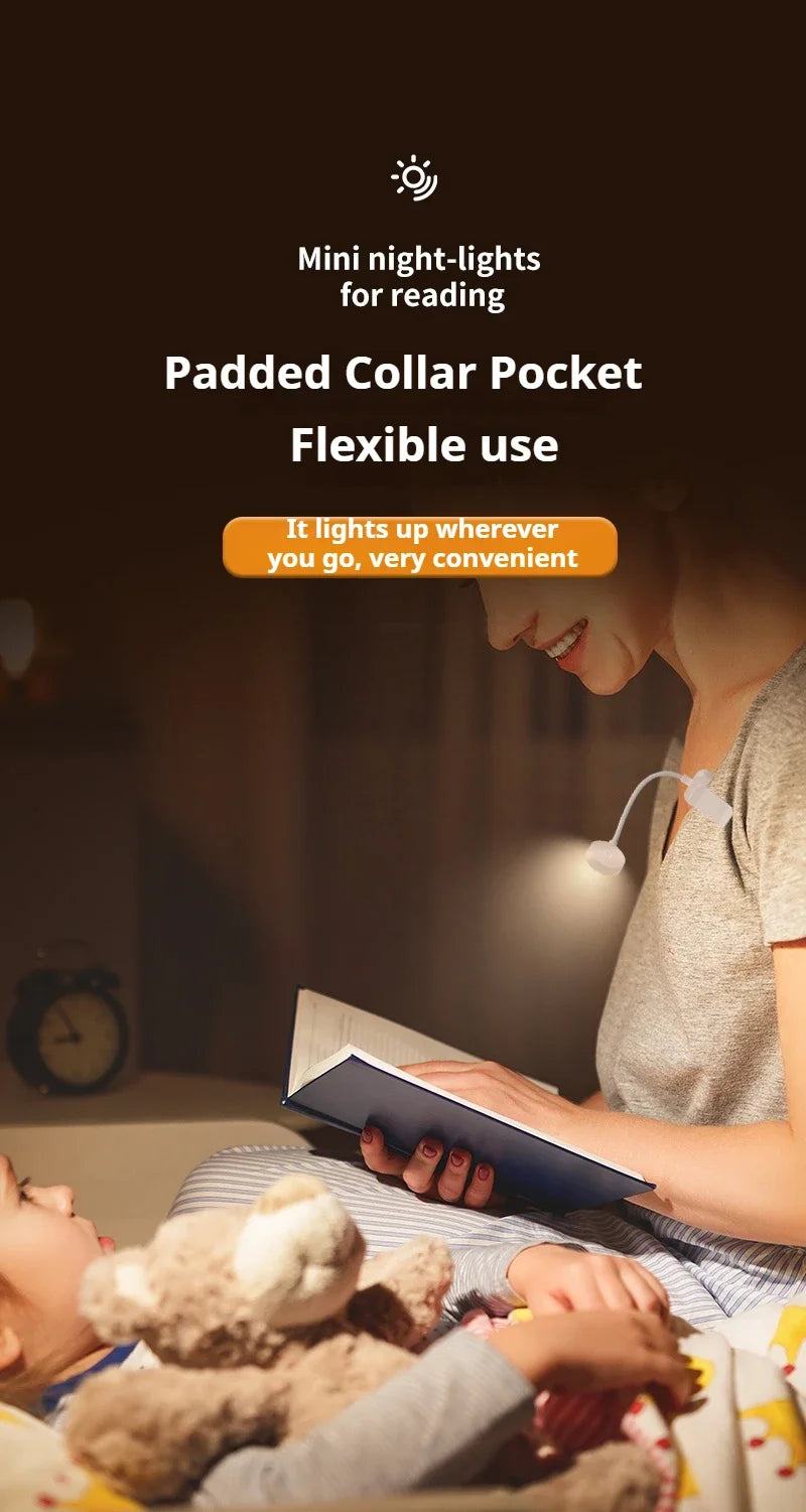 Mini Clip-On Reading Lamp