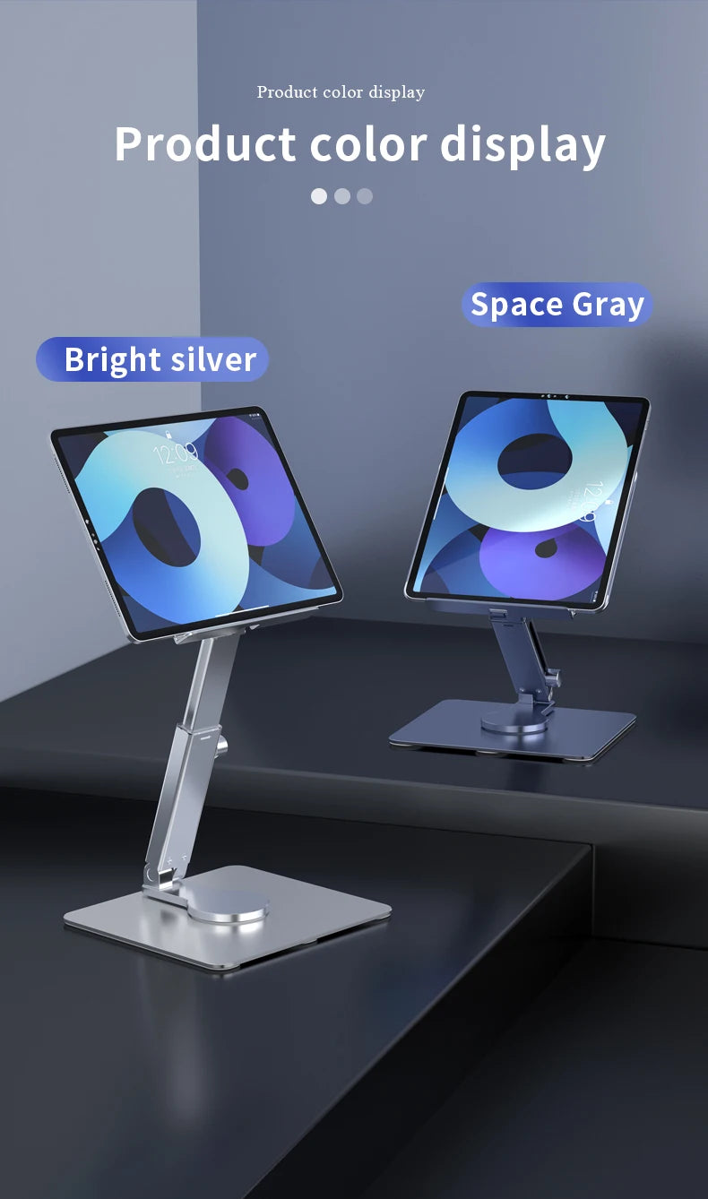 Rotating Aluminum Tablet Stand