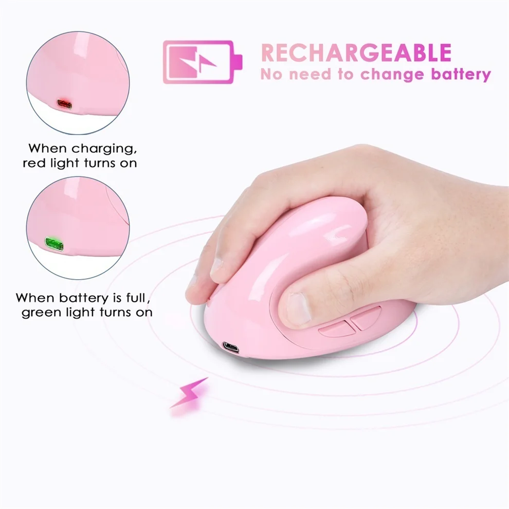 Wireless Vertical Ergonomic Mouse
