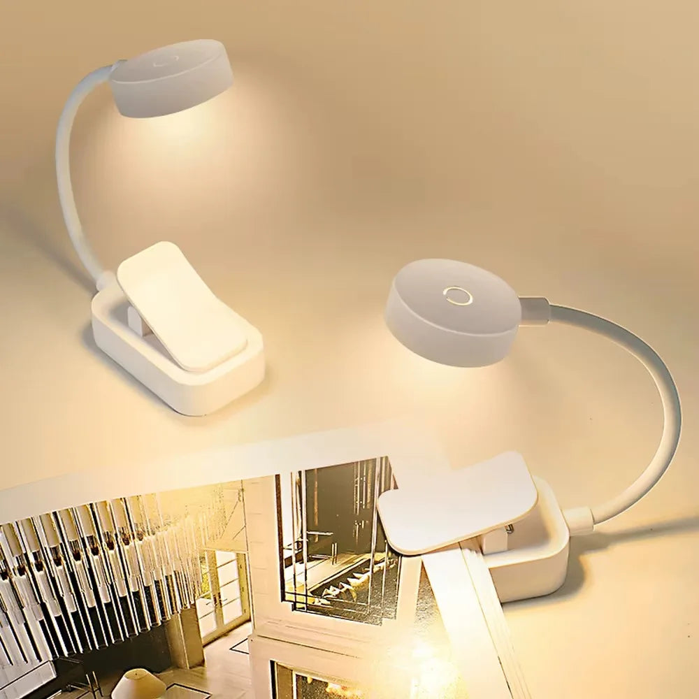 Mini Clip-On Reading Lamp