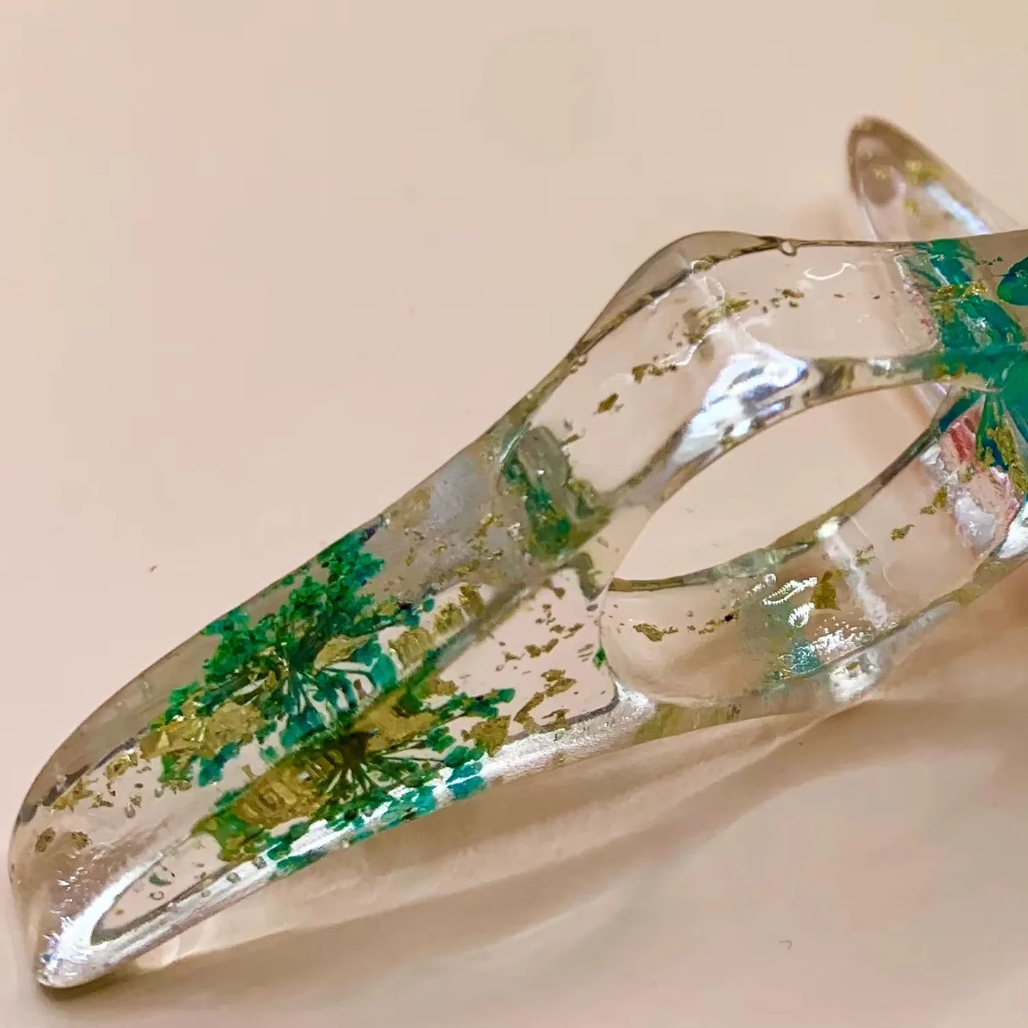 Floral Resin Reading Grips
