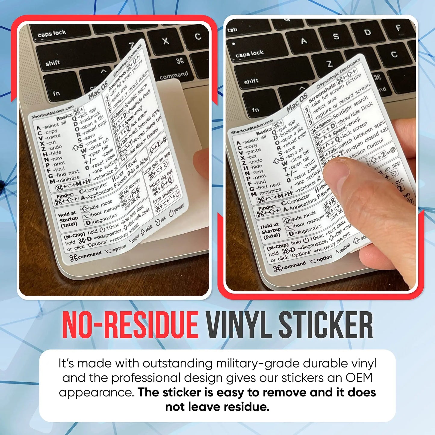 Mac Shortcut Sticker