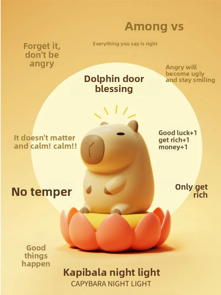 Capybara Night Light