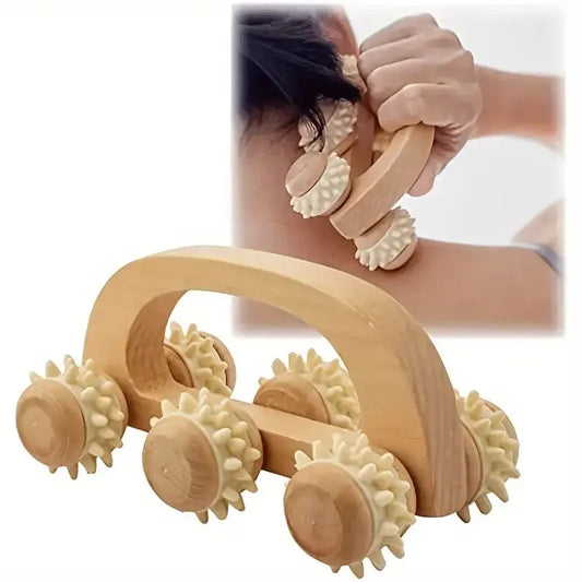 Wooden Massage Roller