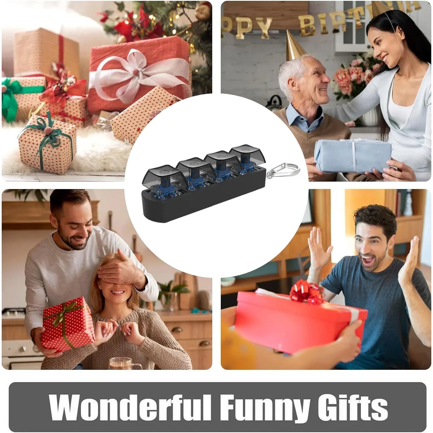 4 Key Fidget Toy