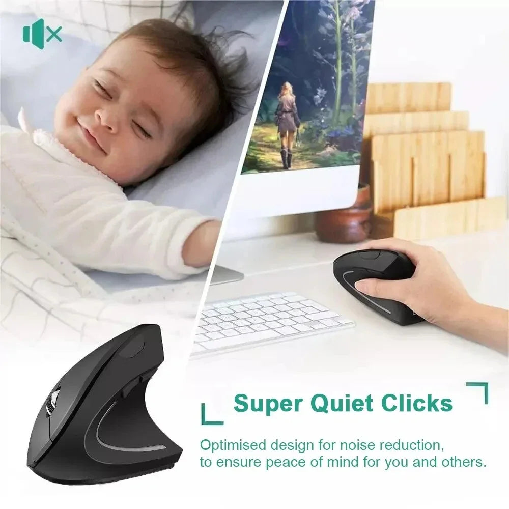 Wireless Ergonomic Mouse