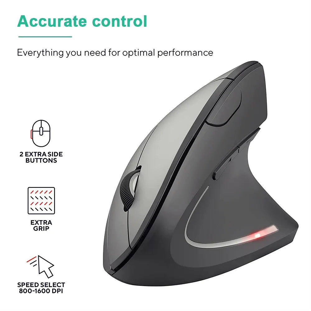 Wireless Ergonomic Mouse