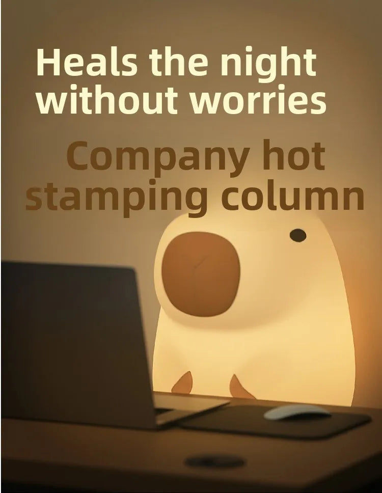 Capybara Night Light