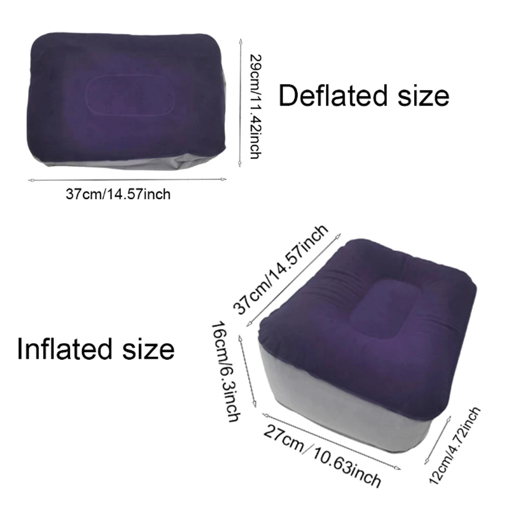 Inflatable Footrest Pillow