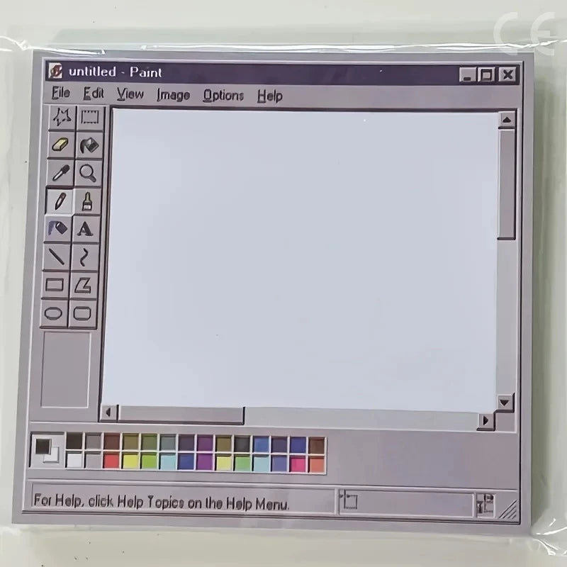Vintage Drawing Notepad