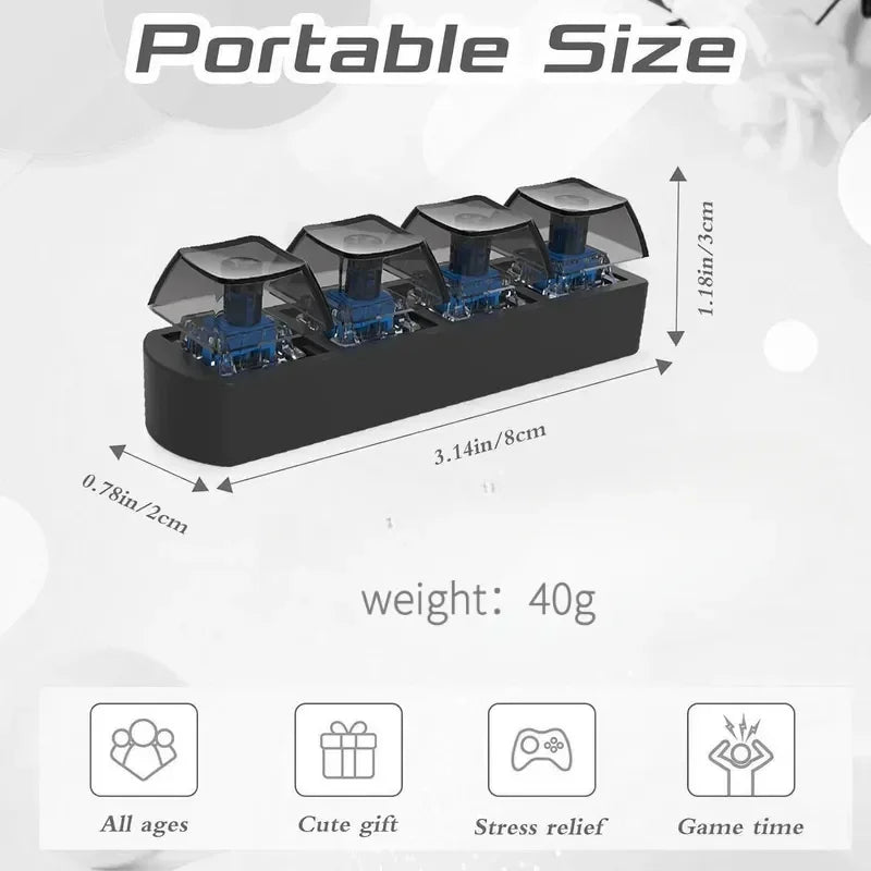 4 Key Fidget Toy