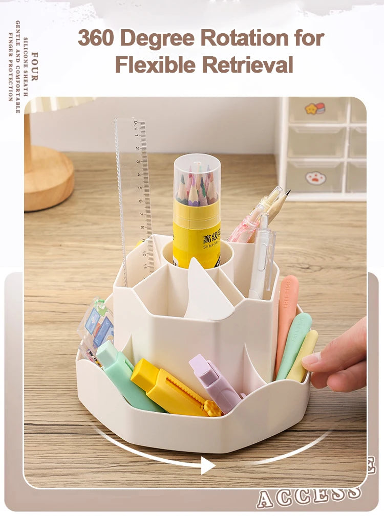 Rotating Desk Organizer