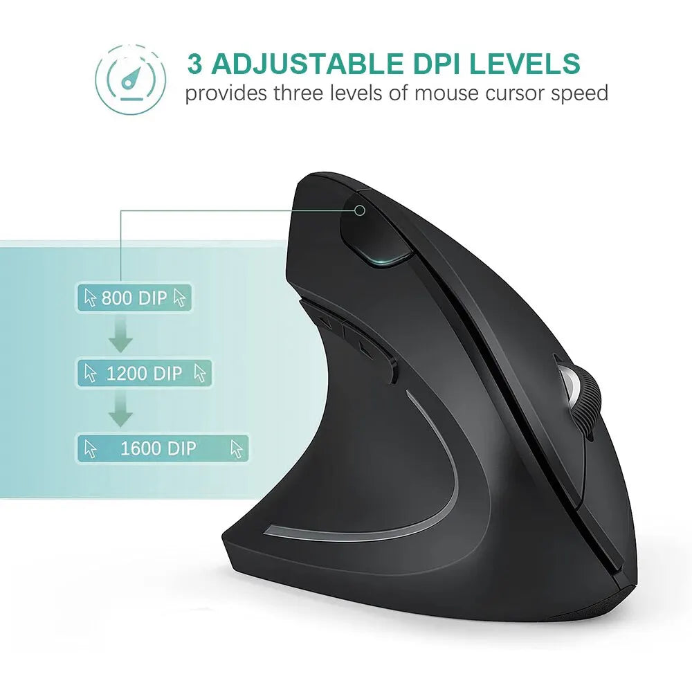 Wireless Ergonomic Mouse