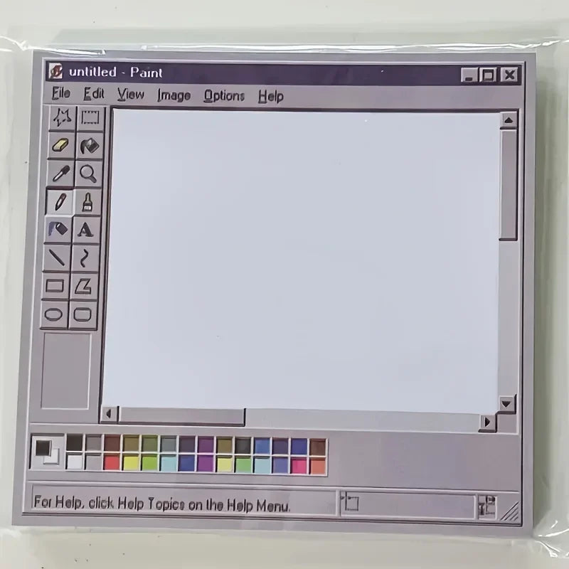 Vintage Drawing Notepad