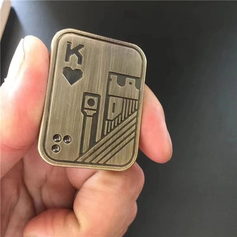 Mini Metal Fidget Card