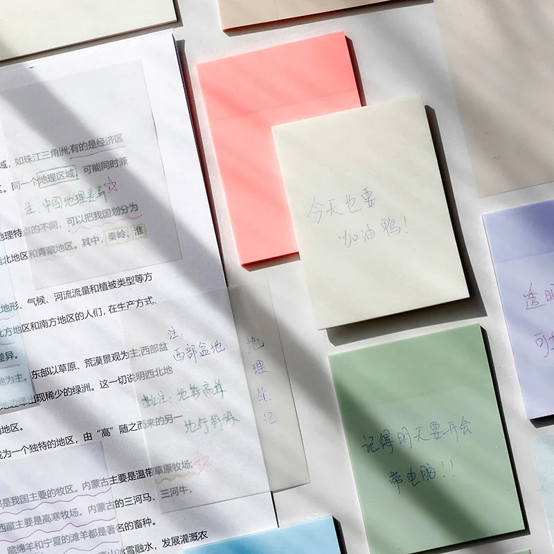 Transparent Sticky Notes