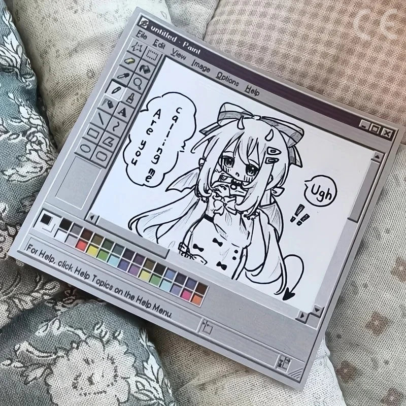 Vintage Drawing Notepad
