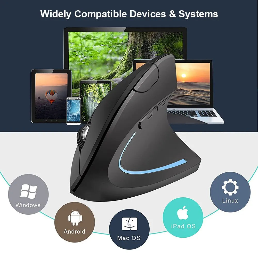 Wireless Ergonomic Mouse
