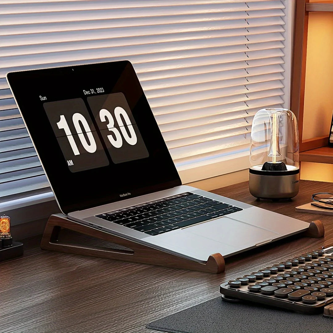 Adjustable Wooden Laptop Stand