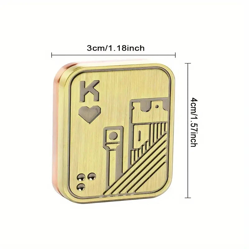 Mini Metal Fidget Card