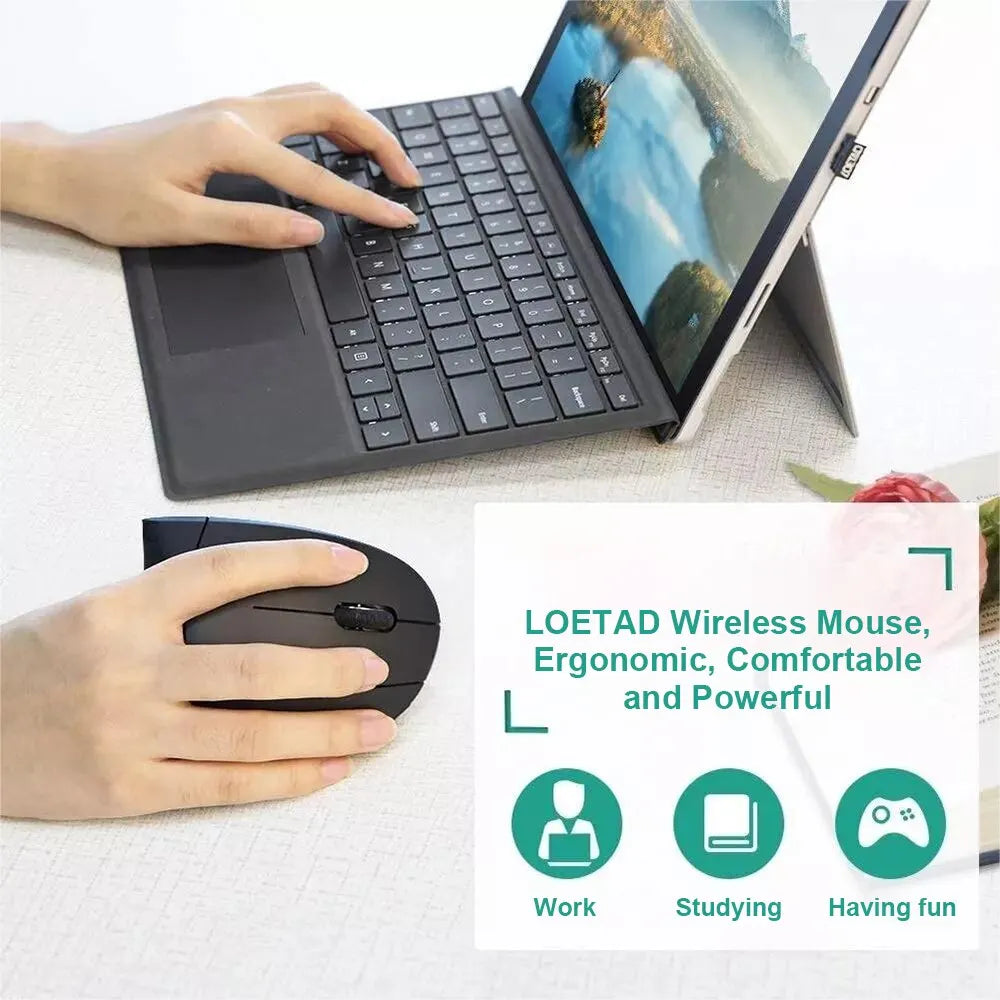 Wireless Ergonomic Mouse