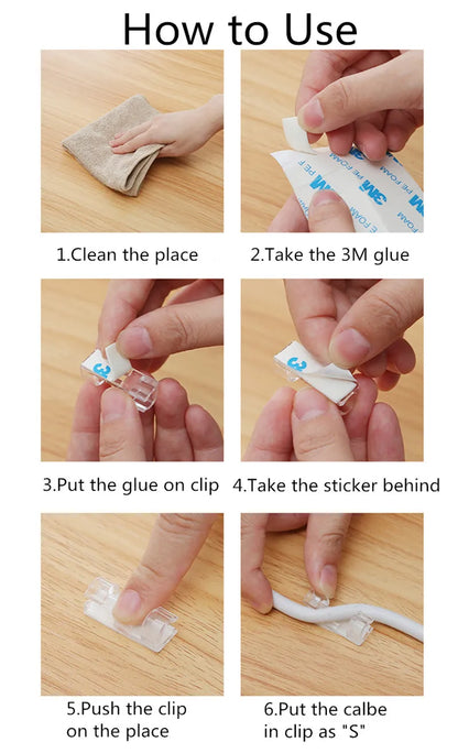 Cable Organizer Clips