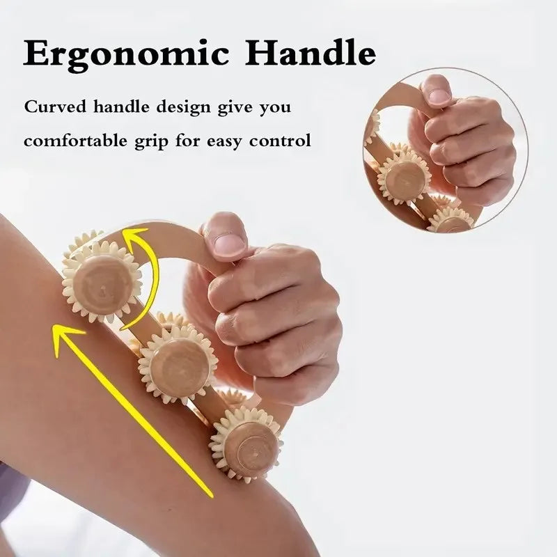Wooden Massage Roller