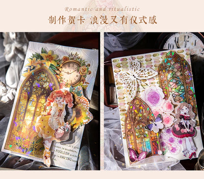 Fantasy Flower Stickers