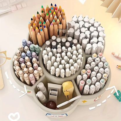 Cartoon Rotating Desk Organizer
