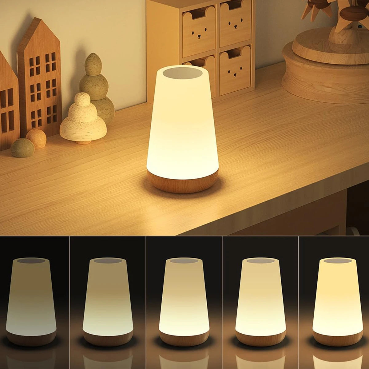 Rainbow Touch Night Light