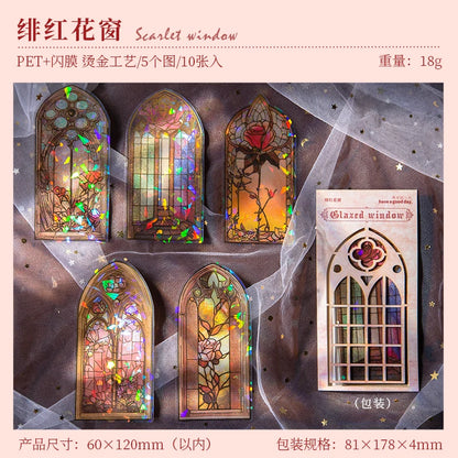 Fantasy Flower Stickers