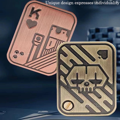 Mini Metal Fidget Card