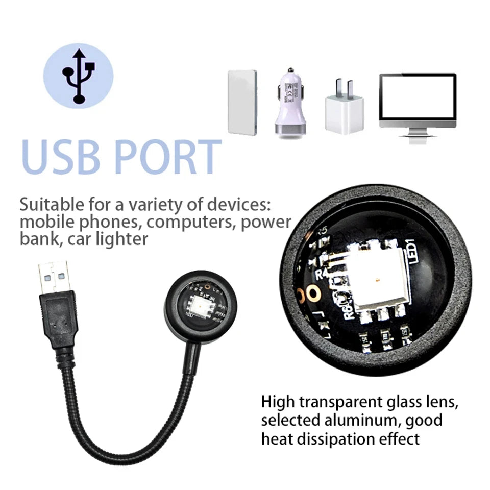 LED Sunset Projector Lamp