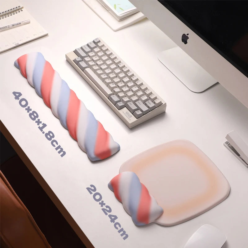 Rainbow Foam Wrist Pad