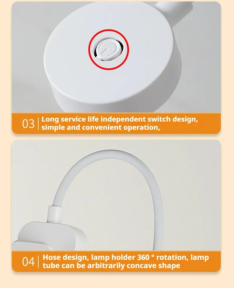 Mini Clip-On Reading Lamp