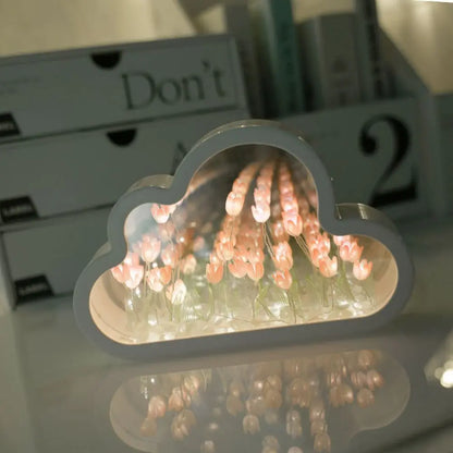 DIY Tulip Sea Night Lamp