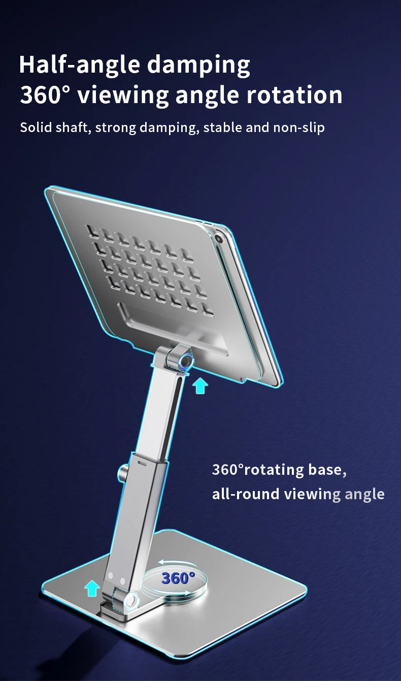 Rotating Aluminum Tablet Stand