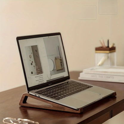Adjustable Wooden Laptop Stand