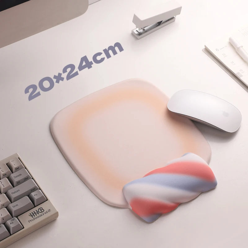 Rainbow Foam Wrist Pad