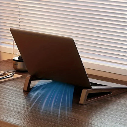 Adjustable Wooden Laptop Stand