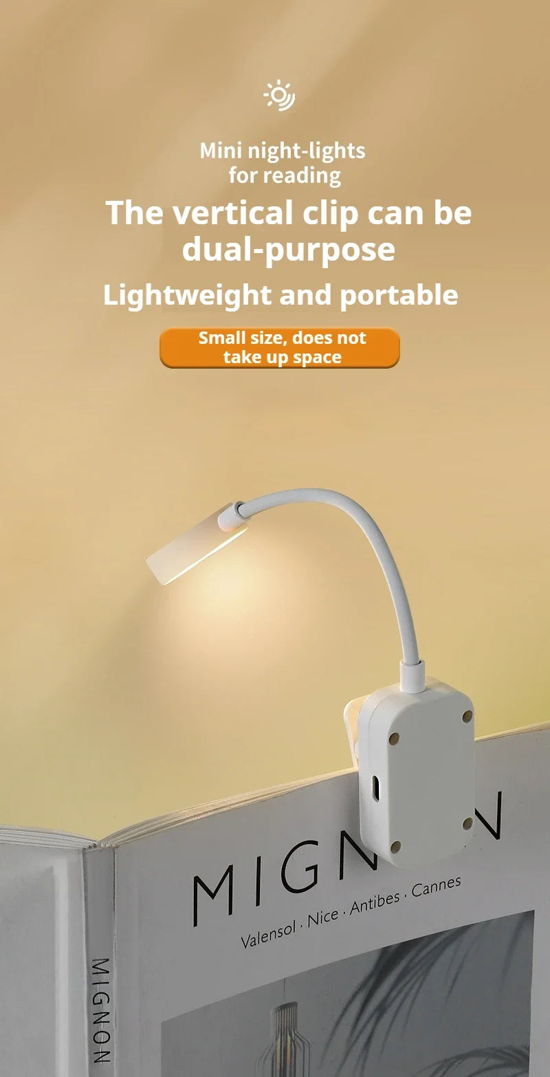 Mini Clip-On Reading Lamp