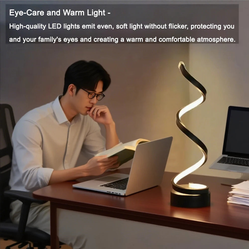 Spiral Desk Lamp
