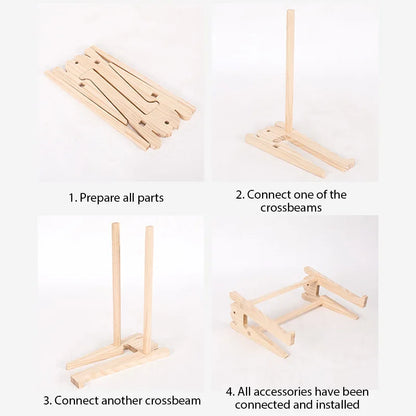 Solid Wooden Laptop Stand