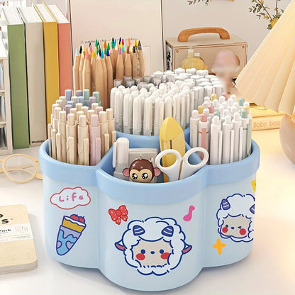 Cartoon Rotating Desk Organizer