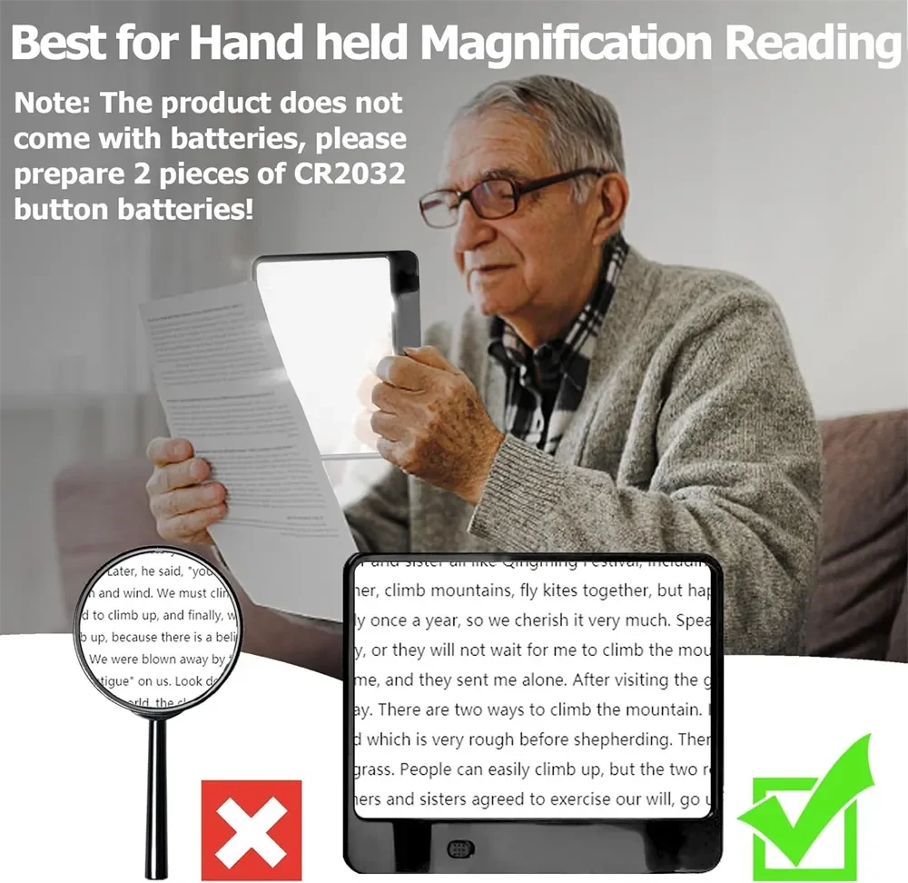 LED Reading Magnifier