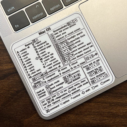 Mac Shortcut Sticker